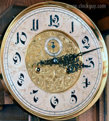 45-Day Standing Baroque Regulator ~ Antique Clocks Guy