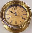 Ashcroft Bronze Ship's Clock - Seth Thomas Movement - Antique Clocks Guy