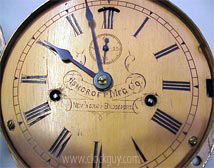 Ashcroft Manufacturing Co - Bronze Ship's Wardroom/Engine Room Clock - Antique Clocks Guy