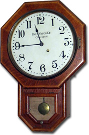 Ball Watch Co. Short-Drop Regulator - Antique Clocks Guy