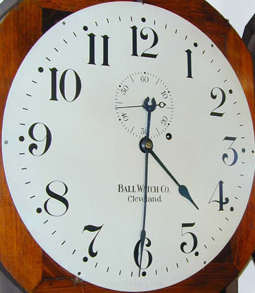 Ball Watch Co. Regulator 3 Dial - Antique Clocks Guy