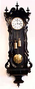  Gustav Becker 2 Wt Serpentine Vienna Regulator - Antique Clocks Guy - Reference Library