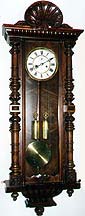  Gustav Becker 2 Wt Vienna Regulator - Antique Clocks Guy - Reference Library