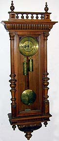  Gustav Becker 2 Wt Vienna Regulator - Antique Clocks Guy - Reference Library
