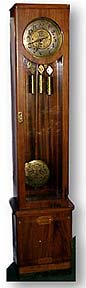  Gustav Becker 3 Wt Standing Regulator - Antique Clocks Guy - Reference Library