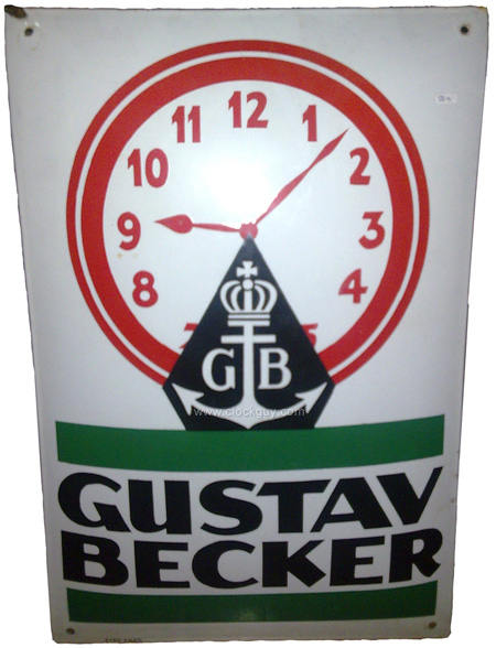 Gustav Becker Marketing Sign
