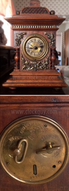 Gustav Becker 30-hr Novelty Clock ~ Antique Clocks Guy