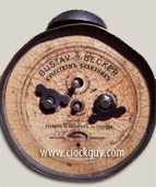 Gustav Becker Alarm Clock for the Russian/East European Market ~ Antique Clocks Guy