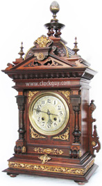 Gustav Becker Ornamental Bracket Clock ~ Antique Clocks Guy