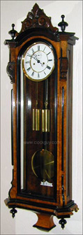 Late Biedermeier Period Vienna Regulator - Antique Clocks Guy