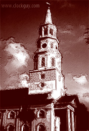 St Michael's Episcopal Church, Charleston SC ~ Antique Clocks Guy