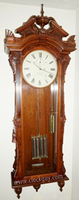 E. Howard Regulator No. 60 Sold/Serviced by Cook & Jaques ~ Antique Clocks Guy