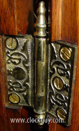 Unique Durfee hinge - Antique Clocks Guy