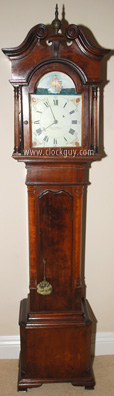 Elmer O. Stennes Rocking Ship Granddaughter Clock - 57" h x 13"w x 9"d ~ Antique Clocks Guy