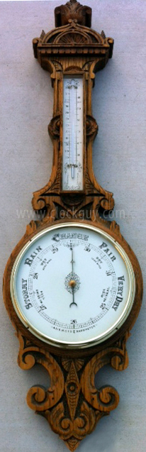 Gazo "BTR" Barometer ~ Antique Clocks Guy