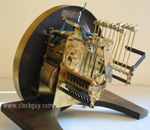 Gazo movement as used in San Marcos, Coronado, Palo Alto models ~ Antique Clocks Guy