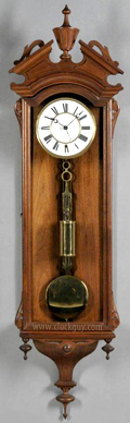 George A. Jones Hanging Sweep-Second Regulator ~ Antique Clocks Guy