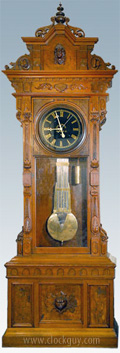 George A. Jones Monumental Regulator ~ Antique Clocks Guy