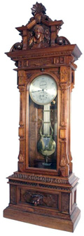George A. Jones Monumental Regulator ~ Antique Clocks Guy