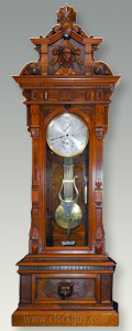 George A. Jones Monumental Regulator ~ Antique Clocks Guy