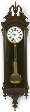 George A. Jones Hanging Sweep-Second Regulator ~ Antique Clocks Guy
