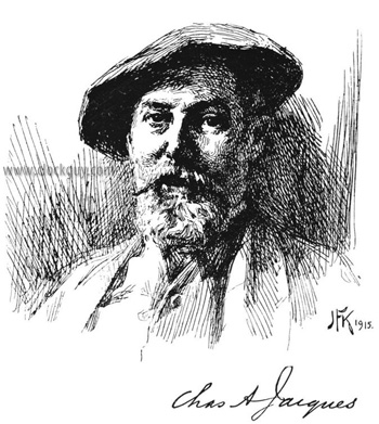 Charles Jacques Etching