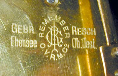 Vienna Regulator Movement Signed "Remember - Antique Clocks Guy
