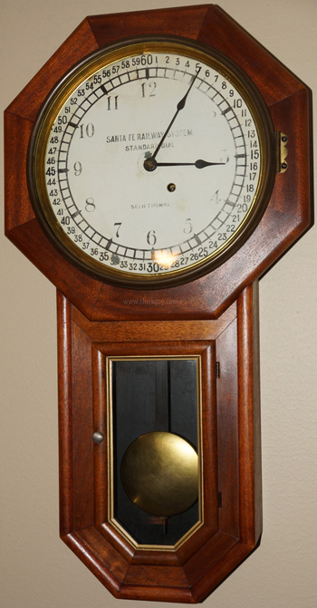 Seth Thomas SFRR "Globe", c.1913 ~ Antique Clocks Guy