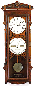 Seth Thomas Office Calendar No. 11, circa Oct 1884 ~ Antique Clocks Guy