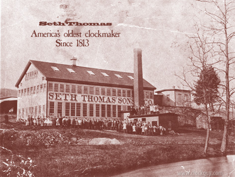Seth Thomas & Sons Factory ~ Antique Clocks Guy