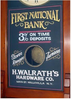Sidney Advertising Clock