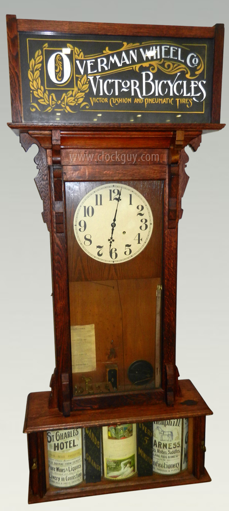 Sidney Advertising Clock ~ Antique Clocks Guy