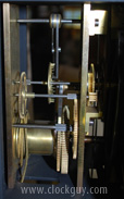 Pinwheel Movement from Welch Regulator "C" - Antique Clocks Guy Reference Library