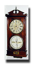 Ithaca No. 2 Hanging Bank - Antique Clocks Guy