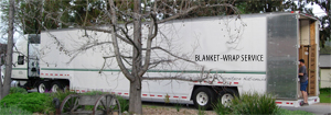 Reliable Trucking - Our Blanket-Wrap Movers - Antique Clocks Guy