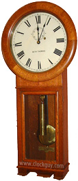 Seth Thomas Regulator No. 2 in Oak ~ Antique Clocks Guy
