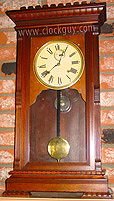 Gilbert "Latona", a knockoff of the popular Seth Thomas "Garfield" ~ Antique Clocks Guy