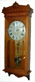 Seth Thomas Regulator No. 30 in Oak- Antique Clocks Guy