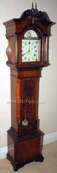 Seth Thomas "Double-Time" Regulator 6 Railroad Clock in Walnut  ~ Antique Clocks Guy