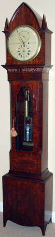 Charles Rogers NY Astronomical Regulator with Mercurial Pendulum ~ Antique Clocks Guy