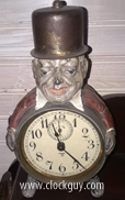 Mauthe "John Bull" Alarm Clock ~ Antique Clocks Guy