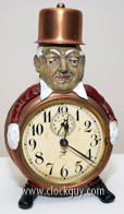 Mauthe "John Bull" Alarm Clock ~ Antique Clocks Guy
