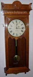 Seth Thomas Regulator No. 9 in Cherry- Antique Clocks Guy