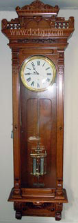 Waterbury Regulator No. 15 in Walnut - Antique Clocks Guy