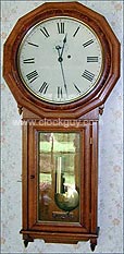 Seth Thomas Regulator No.3 in Oak - Antique Clocks Guy