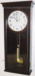 Seth Thomas Regulator No. 2 in Oak - Antique Clocks Guy