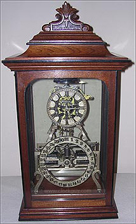 Ithaca Skeleton Clock - Antique Clocks Guy